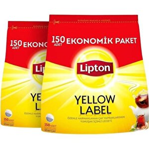 Lipton Yellow Label Demlik Poşet Çay [150 x 3,2g] X 2
